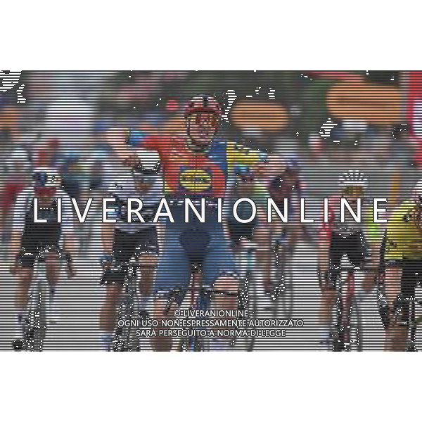 09-05-2025 Giro D\'italia; Tappa 01 Durres - Tirana; 2025, Lidl - Trek; Pedersen, Mads; Tirana; ©SIROTTI - AGENZIA ALDO LIVERANI SAS