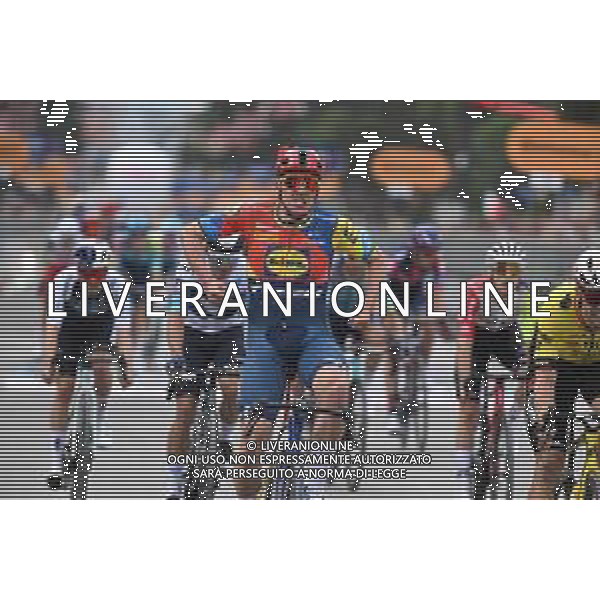 09-05-2025 Giro D\'italia; Tappa 01 Durres - Tirana; 2025, Lidl - Trek; Pedersen, Mads; Tirana; ©SIROTTI - AGENZIA ALDO LIVERANI SAS