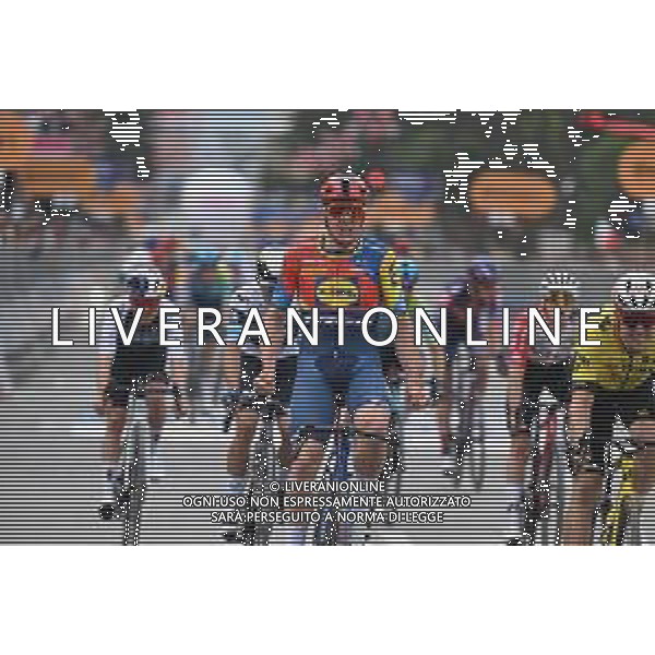 09-05-2025 Giro D\'italia; Tappa 01 Durres - Tirana; 2025, Lidl - Trek; Pedersen, Mads; Tirana; ©SIROTTI - AGENZIA ALDO LIVERANI SAS