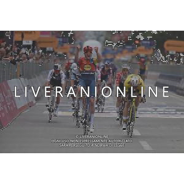 09-05-2025 Giro D\'italia; Tappa 01 Durres - Tirana; 2025, Lidl - Trek; Pedersen, Mads; Tirana; ©SIROTTI - AGENZIA ALDO LIVERANI SAS