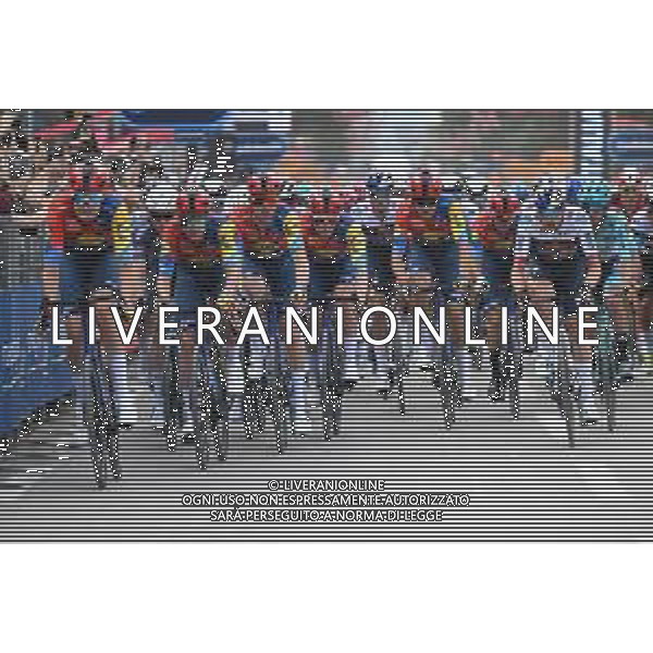 09-05-2025 Giro D\'italia; Tappa 01 Durres - Tirana; 2025, Lidl - Trek; Pedersen, Mads; Tirana; ©SIROTTI - AGENZIA ALDO LIVERANI SAS