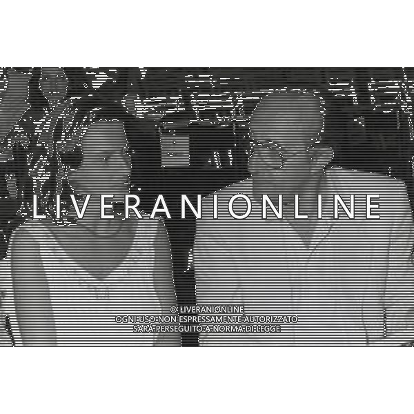 ST-RETROSPETTIVA GIULIANA DE SIO ATTRICE NELLA FOTO GIULIANA DE SIO CON IL GIORNALISTA LELLO BERSANI FOTO MARIO DOTTI-AG ALDO LIVERANI SAS 
