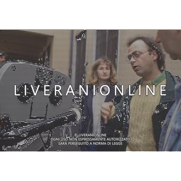 COL-RETROSPETTIVA MAURIZIO NICHETTI ATTORE NELLA FOTO MAURIZIO NICHETTI SUL SET DEL FILM “STEFANO QUANTESTORIE “NELL\'ANNO 1993 AG THEMA-AG ALDO LIVERANI SAS