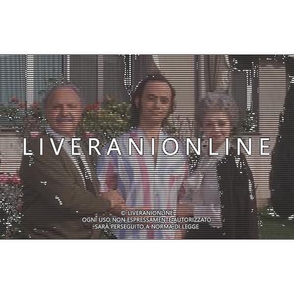 COL-RETROSPETTIVA MAURIZIO NICHETTI ATTORE NELLA FOTO RENATO SCARPA-MAURIZIO NICHETTI E MILENA VUKOTIC SUL SET DEL FILM “STEFANO QUANTESTORIE “NELL\'ANNO 1993 AG THEMA-AG ALDO LIVERANI SAS 