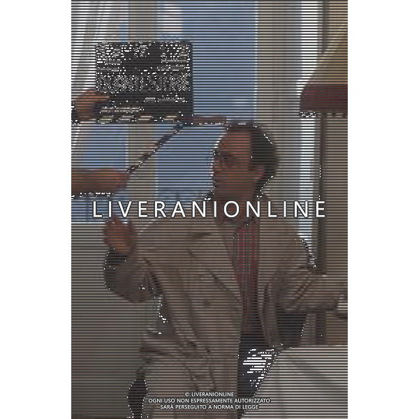 COL-RETROSPETTIVA MAURIZIO NICHETTI ATTORE NELLA FOTO MAURIZIO NICHETTI SUL SET DEL FILM “STEFANO QUANTESTORIE “NELL\'ANNO 1993 AG THEMA-AG ALDO LIVERANI SAS