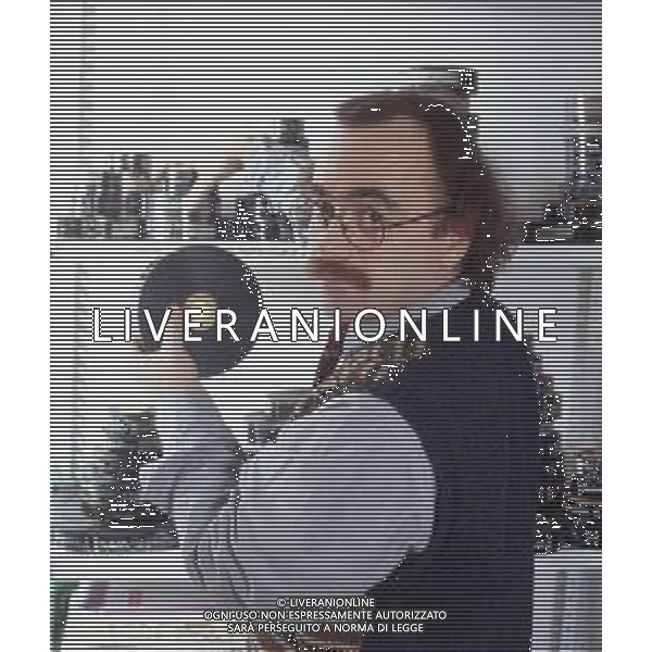 COL-RETROSPETTIVA MAURIZIO NICHETTI ATTORE NELLA FOTO MAURIZIO NICHETTI NELL\'ANNO 1993 A MILANO AG THEMA-AG ALDO LIVERANI SAS 