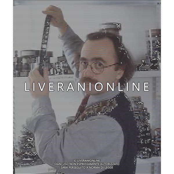 COL-RETROSPETTIVA MAURIZIO NICHETTI ATTORE NELLA FOTO MAURIZIO NICHETTI NELL\'ANNO 1993 A MILANO AG THEMA-AG ALDO LIVERANI SAS 