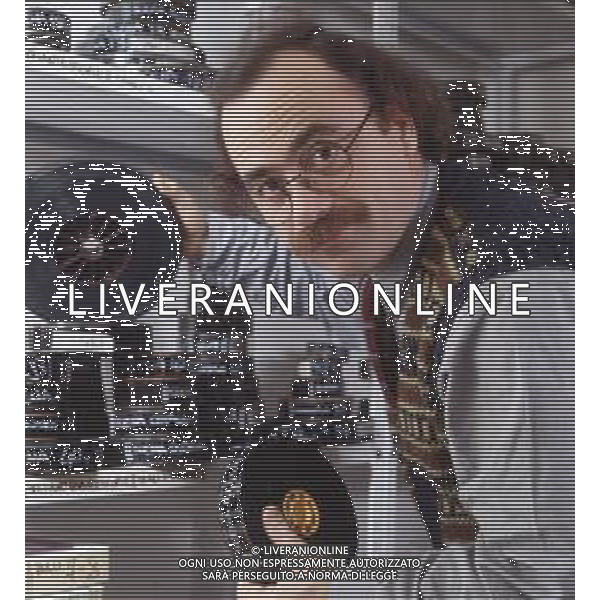 COL-RETROSPETTIVA MAURIZIO NICHETTI ATTORE NELLA FOTO MAURIZIO NICHETTI NELL\'ANNO 1993 A MILANO AG THEMA-AG ALDO LIVERANI SAS 