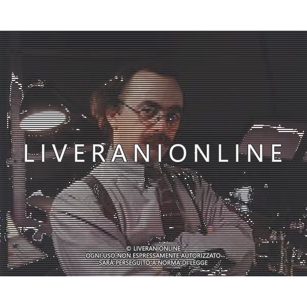 COL-RETROSPETTIVA MAURIZIO NICHETTI ATTORE NELLA FOTO MAURIZIO NICHETTI NELL\'ANNO 1993 A MILANO AG THEMA-AG ALDO LIVERANI SAS 