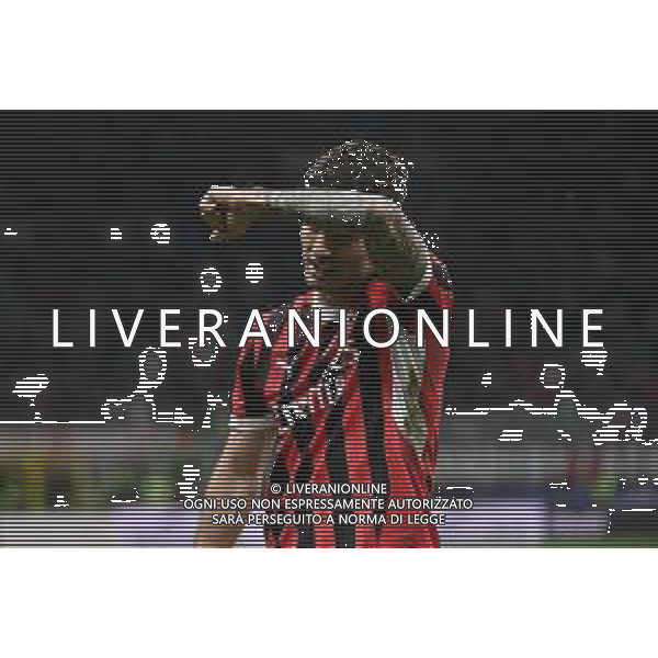 Milan vs Bologna nella foto Christian Mate Pulisic (Milan) esultanza dopo il gol del 2 a 1 Milano 09-05-2025 Stadio Giuseppe Meazza - San Siro Campionato Serie A Enilive - 36a giornata foto Roberto Garavaglia/Agenzia Aldo Liverani sas