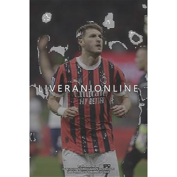 ESULTANZA SANTIAGO GIMENEZ DOPOGOL -MILAN - BOLOGNA Campionato Calcio Serie A 09.05.2025 ©PAOLO GIAMPIETRI - AGENZIA ALDO LIVERANI SAS