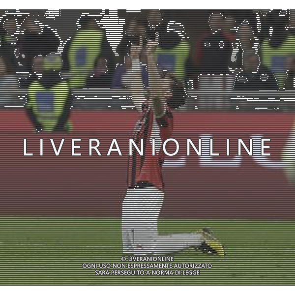ESULTANZA SANTIAGO GIMENEZ DOPOGOL -MILAN - BOLOGNA Campionato Calcio Serie A 09.05.2025 ©PAOLO GIAMPIETRI - AGENZIA ALDO LIVERANI SAS