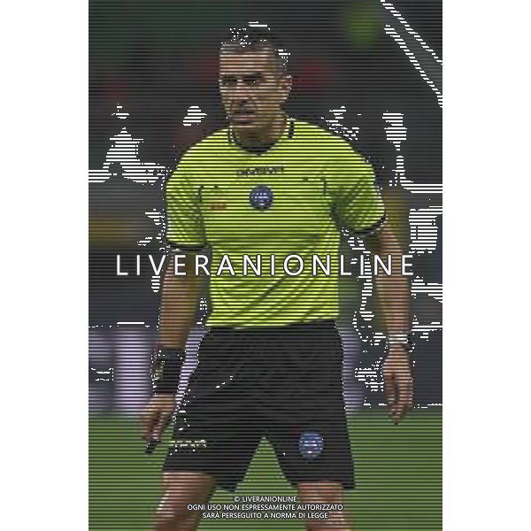 Milan vs Bologna nella foto l\'arbitro Livio Marinelli di Tivoli (Roma) Milano 09-05-2025 Stadio Giuseppe Meazza - San Siro Campionato Serie A Enilive - 36a giornata foto Roberto Garavaglia/Agenzia Aldo Liverani sas