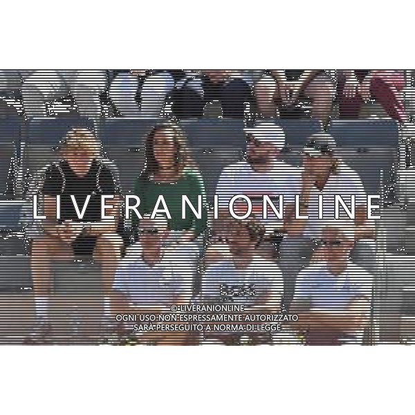 Internazionali d’Italia 2025 10 Maggio 2025 Nella foto: La famiglia di Matteo Berrettini in tribuna ©ROSITO ANDREA - AGENZIA ALDO LIVERANI SAS