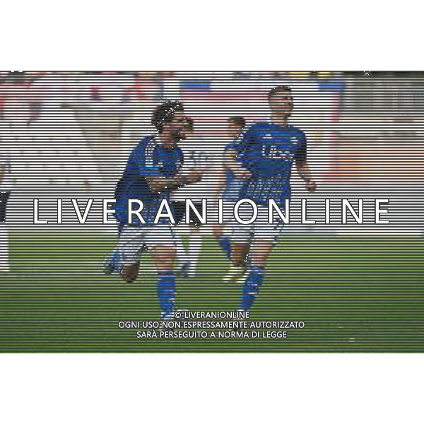 TVRG Como vs Cagliari nella foto Patrick Cutrone (Como) esultanza dopo il gol del 3 a 1 Como 10-05-2025 Stadio Giuseppe Sinigaglia Campionato Serie A Enilive - 36a giornata foto Roberto Garavaglia/Agenzia Aldo Liverani sas