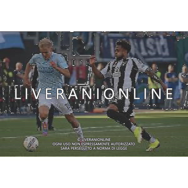 Serie A Enilive 2024-2025 Stadio Olimpico Roma Nella foto: Gustav Isaksen e Weston Mckennie foto federico gaetano-ag aldo liverani sas