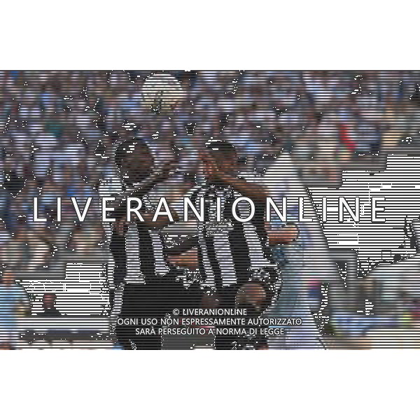 Serie A Enilive 2024-2025 Stadio Olimpico Roma Nella foto: Pierre Kalulu e Randal Kolo Muani foto federico gaetano-ag aldo liverani sas
