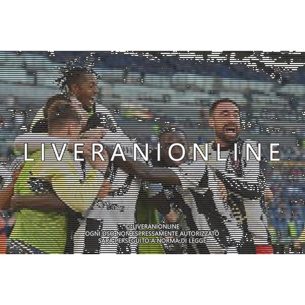 Serie A Enilive 2024-2025 Stadio Olimpico Roma - LAZIO - JUVENTUS CAMPIONATO DI CALCIO SERIE A 10-05-2025 Nella foto: Festa gol Juventus ©Rosito Andrea - AGENZIA ALDO LIVERANI SAS