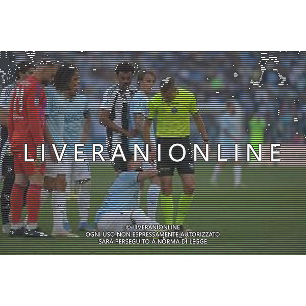 Lazio vs Juventus Campionato Serie A Enilive - 36 Giornata Stadio Olimpico - Roma 10-05-2025 nella foto Castellanos si lamenta con arbitro Massa ©FEDERICO GAETANO - AGENZIA ALDO LIVERANI SAS