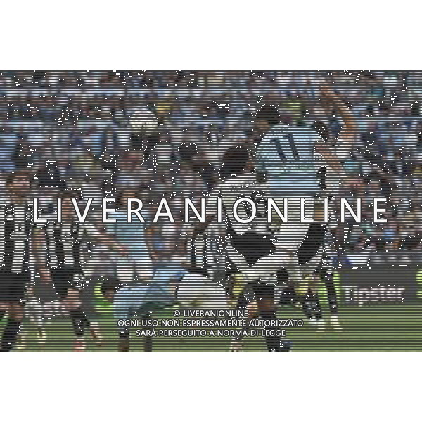 Lazio vs Juventus Campionato Serie A Enilive - 36 Giornata Stadio Olimpico - Roma 10-05-2025 nella foto Castellanos svetta su McKennie ©FEDERICO GAETANO - AGENZIA ALDO LIVERANI SAS