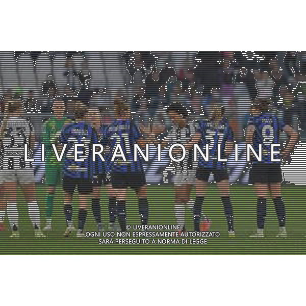TVMV-Torino 10.05.2025 Allianz Stadium ©Manuela Viganti/Agenzia Aldo Liverani Juventus Woman vs Inter Woman Campionato Serie A Femminile Playoff 2024/2025 Nella foto: passerella d\'onore per sara gama che lascia il calcio ©TVMV Viganti - AGENZIA ALDO LIVERANI SAS