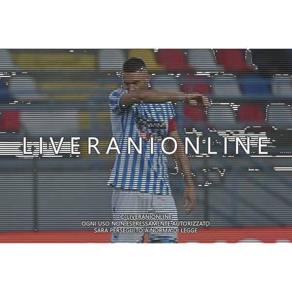TVRG Milan Futuro vs Spal nella foto Matteo Bruscagin (Spal) Solbiate Arno (VA) 10-05-2025 Stadio Felice Chinetti Campionato Serie C girone B - playout gara di andata foto Roberto Garavaglia/Agenzia Aldo Liverani sas