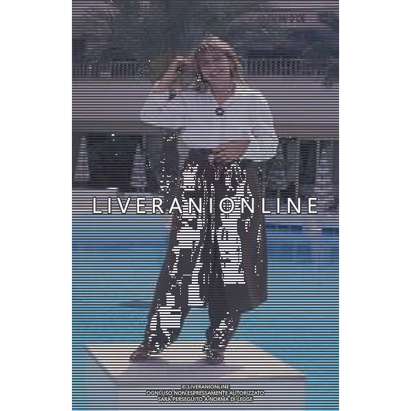 DIAP-RETROSPETTIVA PIERA DEGLI ESPOSTI ATTRICE E REGISTA NELLA FOTO PIERA DEGLI ESPOSTI NELL\'ANNO 1989 A CANNES AG ALDO LIVERANI SAS