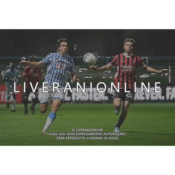 TVRG Milan Futuro vs Spal nella foto Roberto Zammarini (Spal) e Diego Sia (Milan Futuro) Solbiate Arno (VA) 10-05-2025 Stadio Felice Chinetti Campionato Serie C girone B - playout gara di andata foto Roberto Garavaglia/Agenzia Aldo Liverani sas