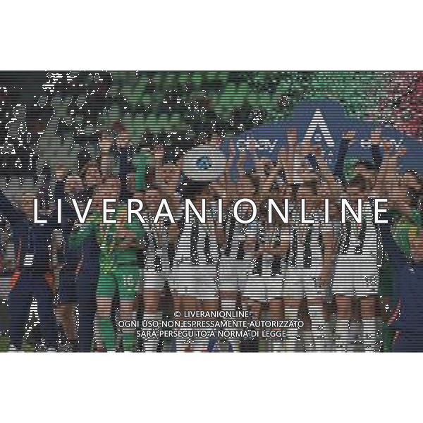 TVMV-Torino 10.05.2025 Allianz Stadium ©Manuela Viganti/Agenzia Aldo Liverani Juventus Woman vs Inter Woman Campionato Serie A Femminile Playoff 2024/2025 Nella foto: la juventus woman campione d\'italia ©Viganti - AGENZIA ALDO LIVERANI SAS