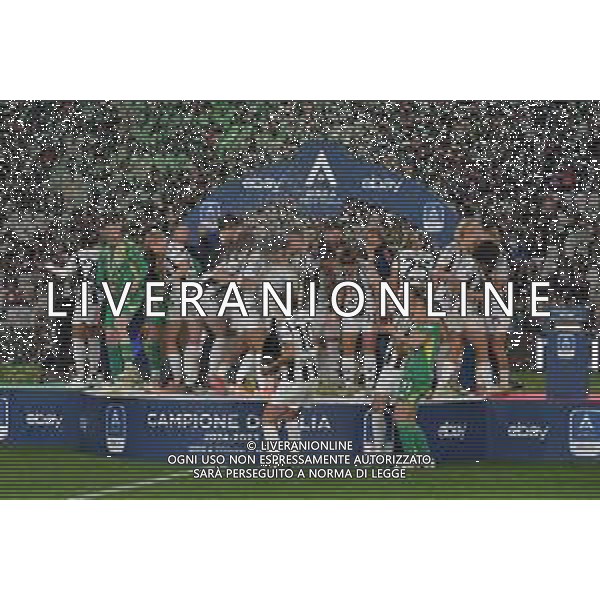 TVMV-Torino 10.05.2025 Allianz Stadium ©Manuela Viganti/Agenzia Aldo Liverani Juventus Woman vs Inter Woman Campionato Serie A Femminile Playoff 2024/2025 Nella foto: la juventus woman campione d\'italia festeggia ©Viganti - AGENZIA ALDO LIVERANI SAS
