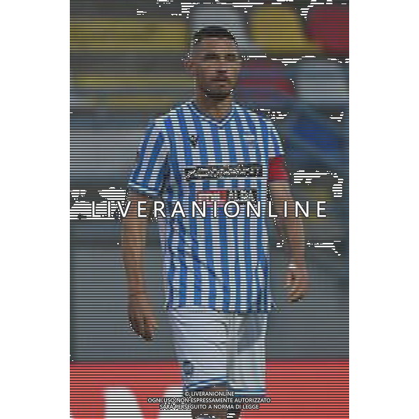 TVRG Milan Futuro vs Spal nella foto Matteo Bruscagin (Spal) Solbiate Arno (VA) 10-05-2025 Stadio Felice Chinetti Campionato Serie C girone B - playout gara di andata foto Roberto Garavaglia/Agenzia Aldo Liverani sas