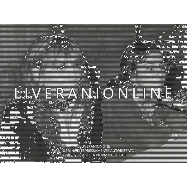 ST-RETROSPETTIVA PIERA DEGLI ESPOSTI ATTRICE E REGISTA NELLA FOTO PIERA DEGLI ESPOSTI COON CINZIA TH TORRINI NELL\'ANNO 1983 A MILANO TERRAZZA MARTINI AG ALDO LIVERANI SAS 