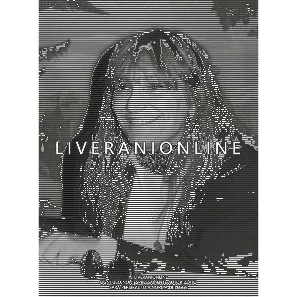 ST-RETROSPETTIVA PIERA DEGLI ESPOSTI ATTRICE E REGISTA NELLA FOTO PIERA DEGLI ESPOSTI NELL\'ANNO 1983 A MILANO TERRAZZA MARTINI AG ALDO LIVERANI SAS 