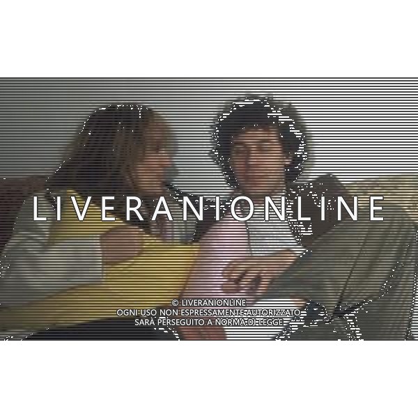 DIAP-RETROSPETTIVA PIERA DEGLI ESPOSTI ATTRICE E REGISTA NELLA FOTO PIERA DEGLI ESPOSTI CON UN AMICO NELL\'ANNO 1983 AG ALDO LIVERANI SAS 