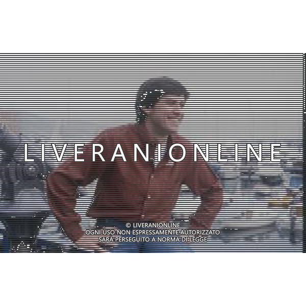 DIAP-RETROSPETTIVA GIANNI MORANDI CANTANTE NELLA FOTO GIANNI MORANDI A SANREMO NELL\'ANNO 1980  FOTO ENRICO LIVERANI -AG ALDO LIVERANI SAS 