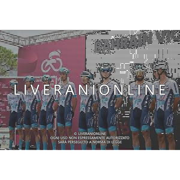 11-05-2025 Giro D\'italia; Tappa 03 Vlore - Vlore; 2025, Bahrain - Victorious; Vlore; ©SIROTTI - AGENZIA ALDO LIVERANI SAS