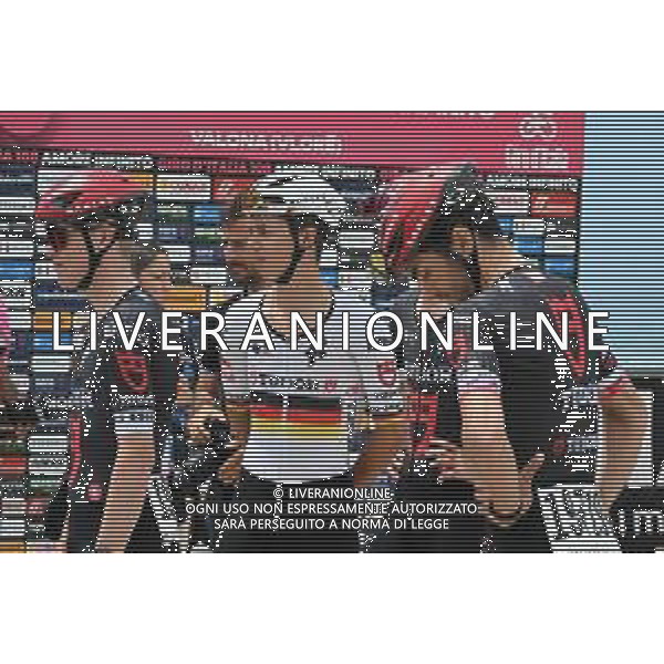 11-05-2025 Giro D\'italia; Tappa 03 Vlore - Vlore; 2025, Tudor; Brenner, Marco; Vlore; ©SIROTTI - AGENZIA ALDO LIVERANI SAS