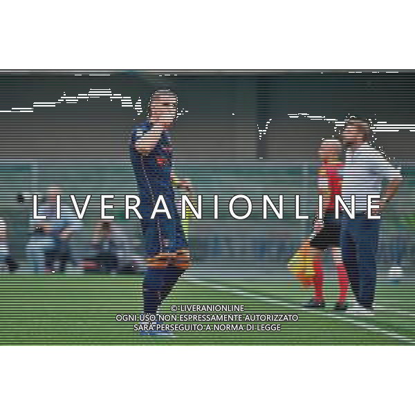 TVEM May 11, 2025 Verona, Italy - Hellas Verona vs US Lecce - Italian soccer serie A 2024/25 - Marcantonio Bentegodi Stadium. In the pic: Nikola Krstovic of US Lecce celebrates after scoring a goal foto emmanuele mastrodonato-ag aldo liverani sas