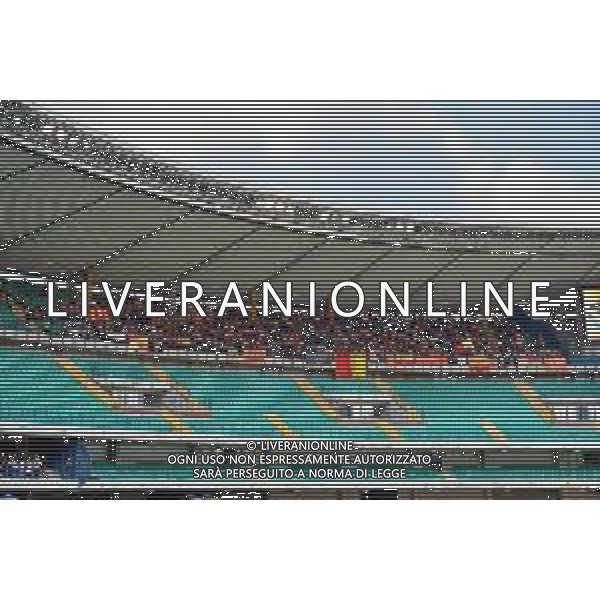 TVEM May 11, 2025 Verona, Italy - Hellas Verona vs US Lecce - Italian soccer serie A 2024/25 - Marcantonio Bentegodi Stadium. In the pic: Supporters of US Lecce foto emmanuele mastrodonato-ag aldo liverani sas