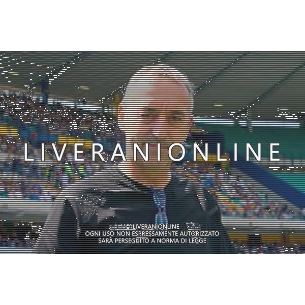 TVEM May 11, 2025 Verona, Italy - Hellas Verona vs US Lecce - Italian soccer serie A 2024/25 - Marcantonio Bentegodi Stadium. In the pic: coach Marco Giampaolo of US Lecce foto emmanuele mastrodonato-ag aldo liverani sas