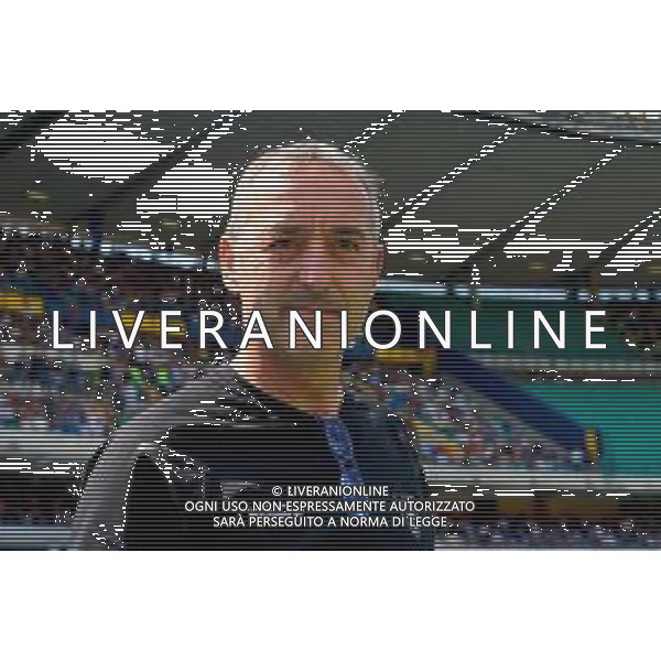 TVEM May 11, 2025 Verona, Italy - Hellas Verona vs US Lecce - Italian soccer serie A 2024/25 - Marcantonio Bentegodi Stadium. In the pic: coach Marco Giampaolo of US Lecce foto emmanuele mastrodonato-ag aldo liverani sas