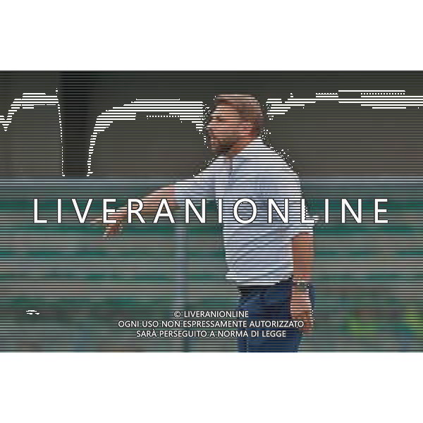 TVEM May 11, 2025 Verona, Italy - Hellas Verona vs US Lecce - Italian soccer serie A 2024/25 - Marcantonio Bentegodi Stadium. In the pic: coach Paolo Zanetti of Hellas Verona foto emmanuele mastrodonato-ag aldo liverani sas