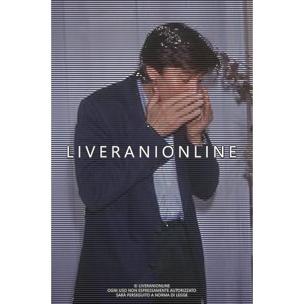 DIAP-RETROSPETTIVA GIANNI MORANDI CANTANTE NELLA FOTO GIANNI MORANDI NELL\'ANNO 1990 AG ALDO LIVERANI SAS 