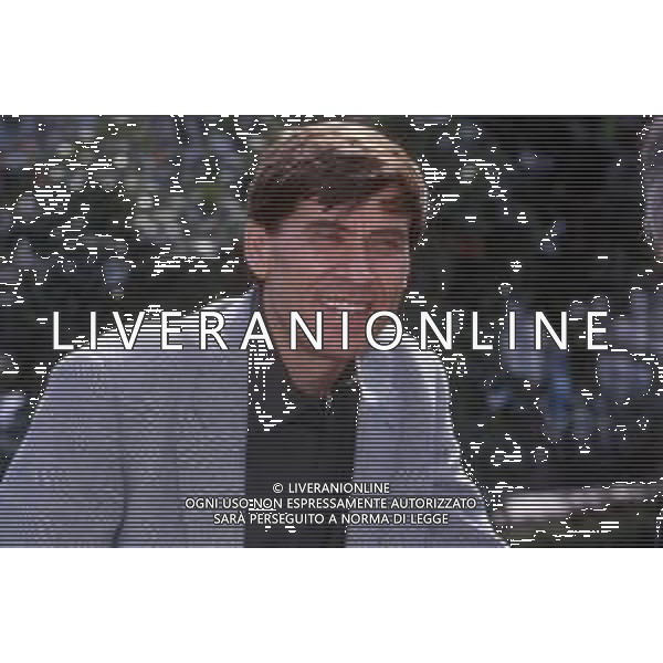 DIAP-RETROSPETTIVA GIANNI MORANDI CANTANTE NELLA FOTO GIANNI MORANDI NELL\'ANNO 1993 A MILANO AG ALDO LIVERANI SAS 