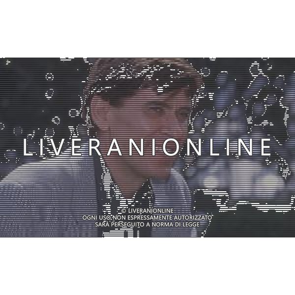 DIAP-RETROSPETTIVA GIANNI MORANDI CANTANTE NELLA FOTO GIANNI MORANDI NELL\'ANNO 1993 A MILANO AG ALDO LIVERANI SAS 