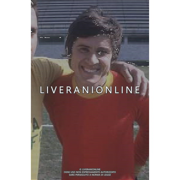 DIAP-RETROSPETTIVA GIANNI MORANDI CANTANTE NELLA FOTO GIANNI MORANDI GIOCA A CALCIO AG ALDO LIVERANI SAS