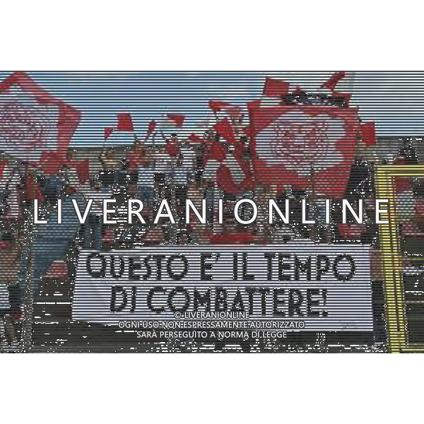 TVRG Correggese vs Nibbiano e Valtidone nella foto tifosi Correggese Fiorenzuola d\'Arda (PC) 11-05-2025 Stadio velodromo Attilio Pavesi Campionato Eccellenza Emilia Romagna spareggio per la promozione in Serie D foto Roberto Garavaglia/Agenzia Aldo Liverani sas