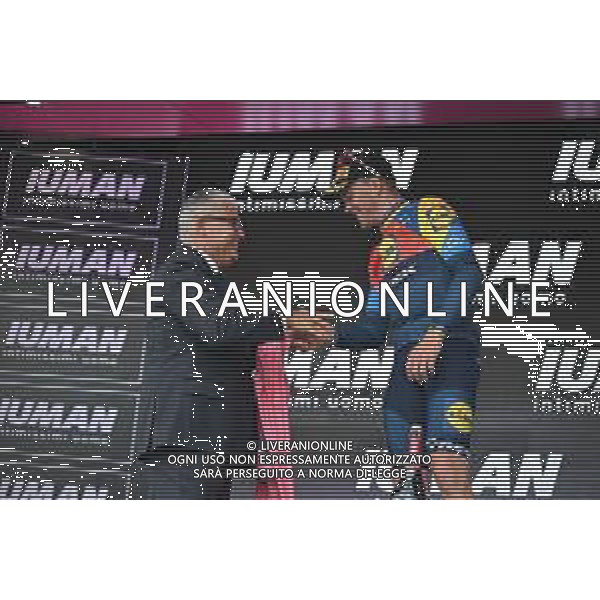 11-05-2025 Giro D\'italia; Tappa 03 Vlore - Vlore; 2025, Lidl - Trek; Pedersen, Mads; Della Casa, Enrico; Vlore; ©SIROTTI - AGENZIA ALDO LIVERANI SAS