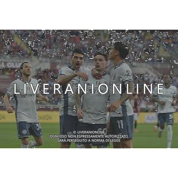 Torino 11.05.25 Stadio Grande Torino @Manuela Viganti/Ag. Aldo Liverani sas Torino vs Inter Campionato Calcio Serie A Enilive 2024/2025 36a giornata Nella foto: Esultanza dell\'inter dopo il gol di nicola zalewski ©Viganti - AGENZIA ALDO LIVERANI SAS