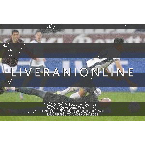 Torino 11.05.25 Stadio Grande Torino @Manuela Viganti/Ag. Aldo Liverani sas Torino vs Inter Campionato Calcio Serie A Enilive 2024/2025 36a giornata Nella foto: fallo di rigore su Taremi ©Viganti - AGENZIA ALDO LIVERANI SAS